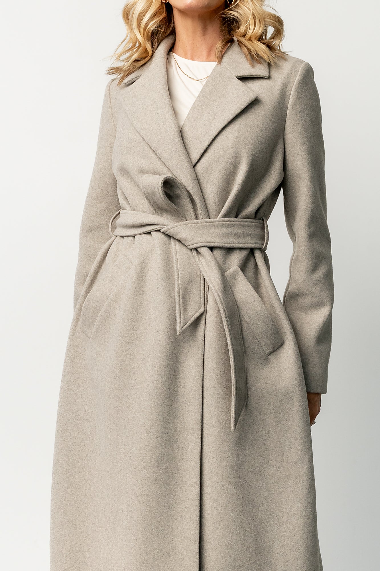 Glenwood Coat | Greige