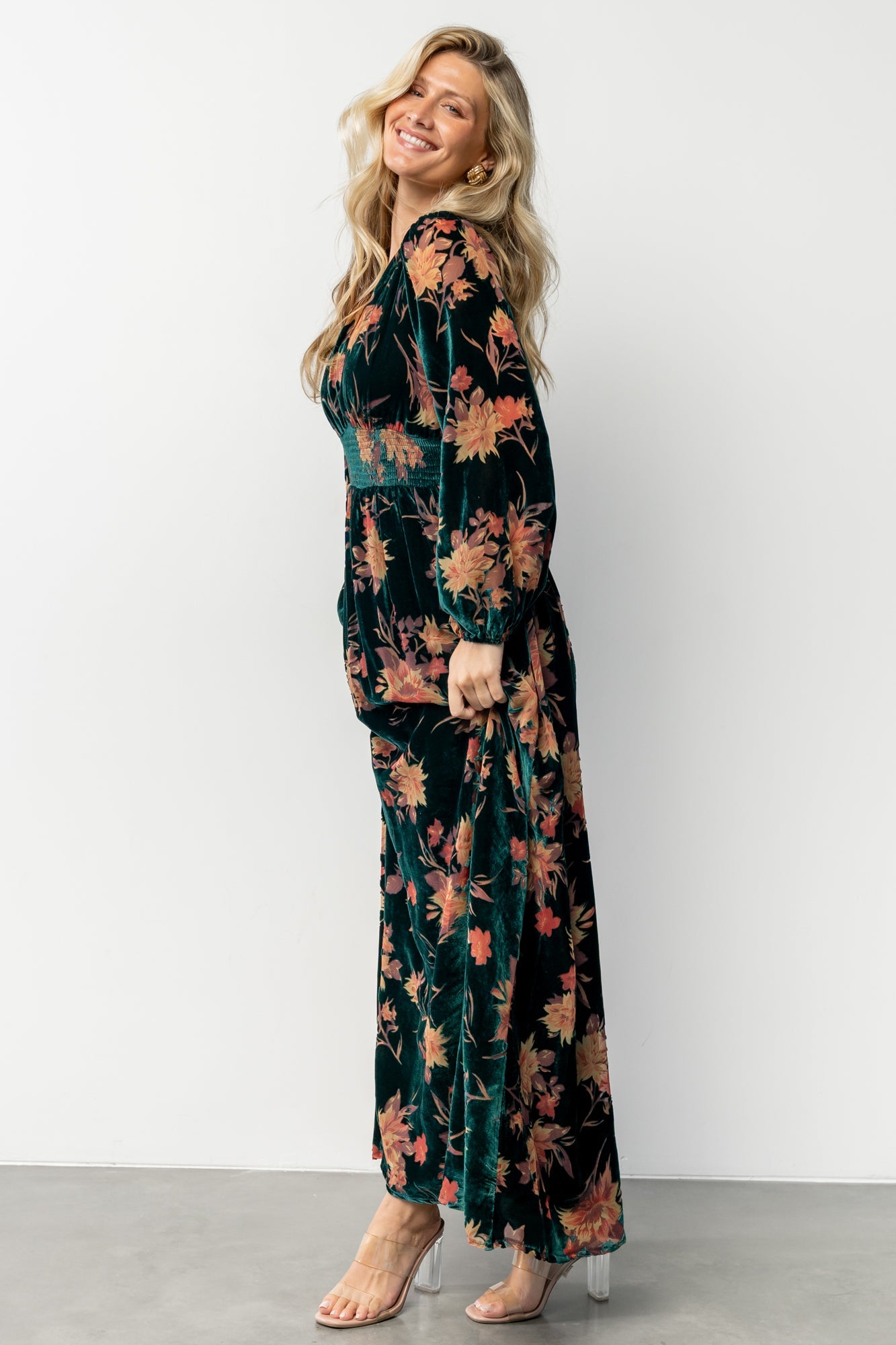 Elina Maxi Dress | Jade Multi Floral