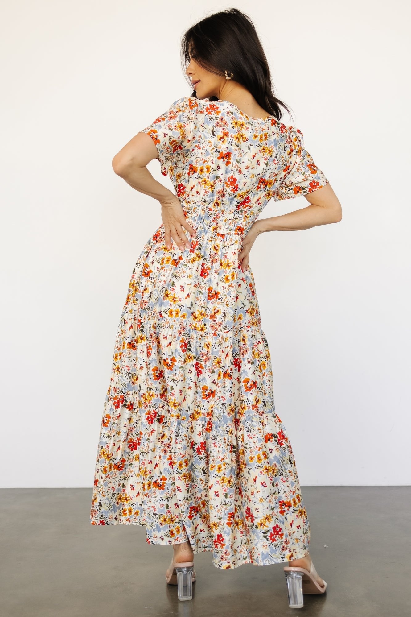 Claudia Maxi Dress | Multi Floral