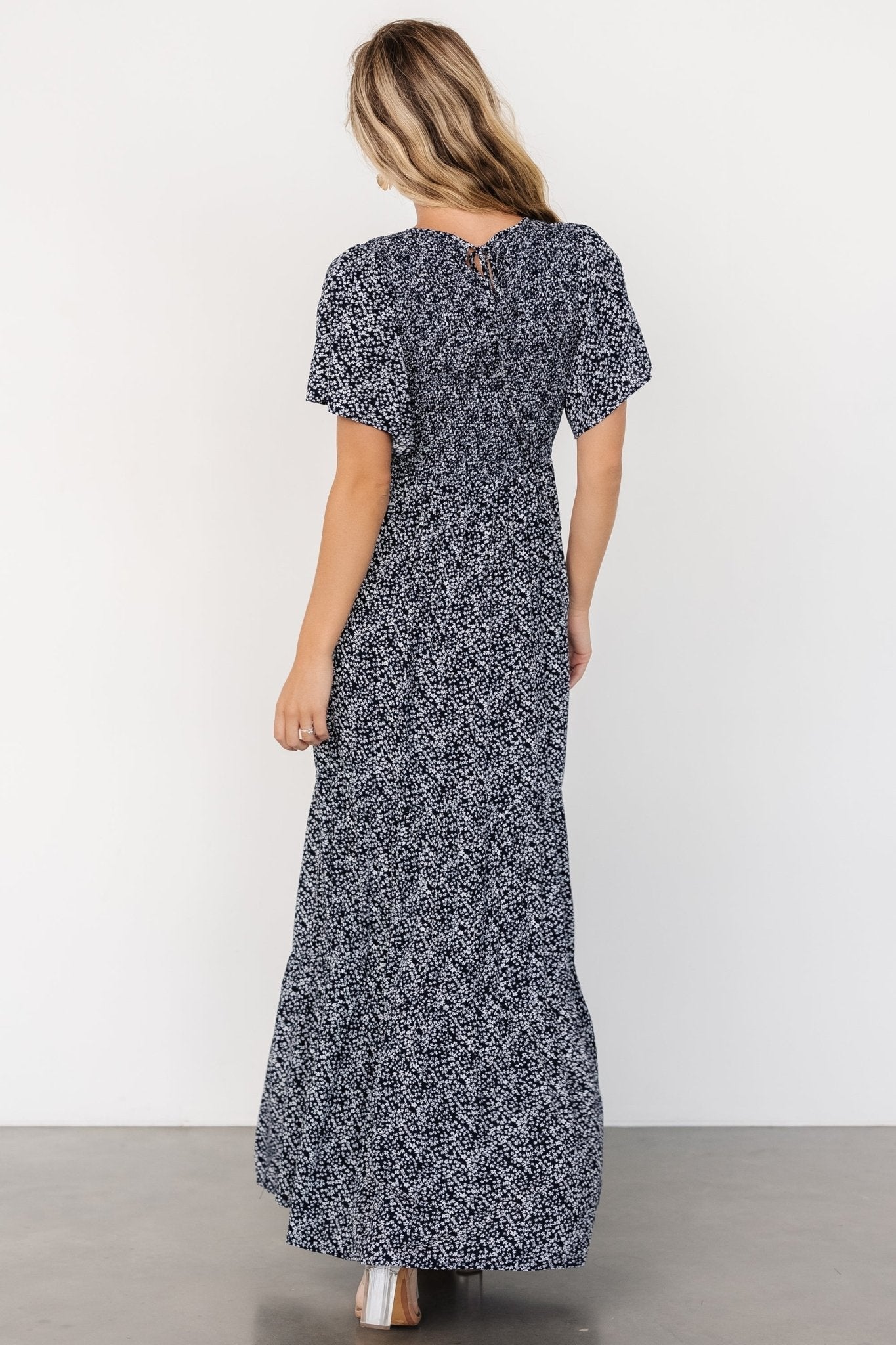 Eliza Maxi Dress | Midnight Print