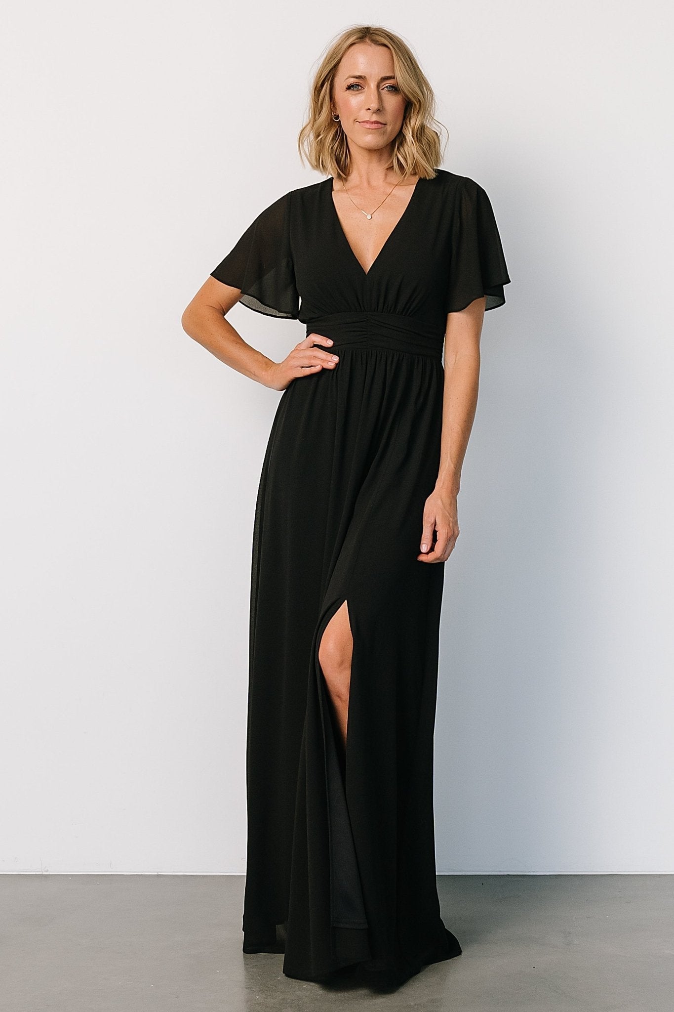 Ramona Maxi Dress | Black