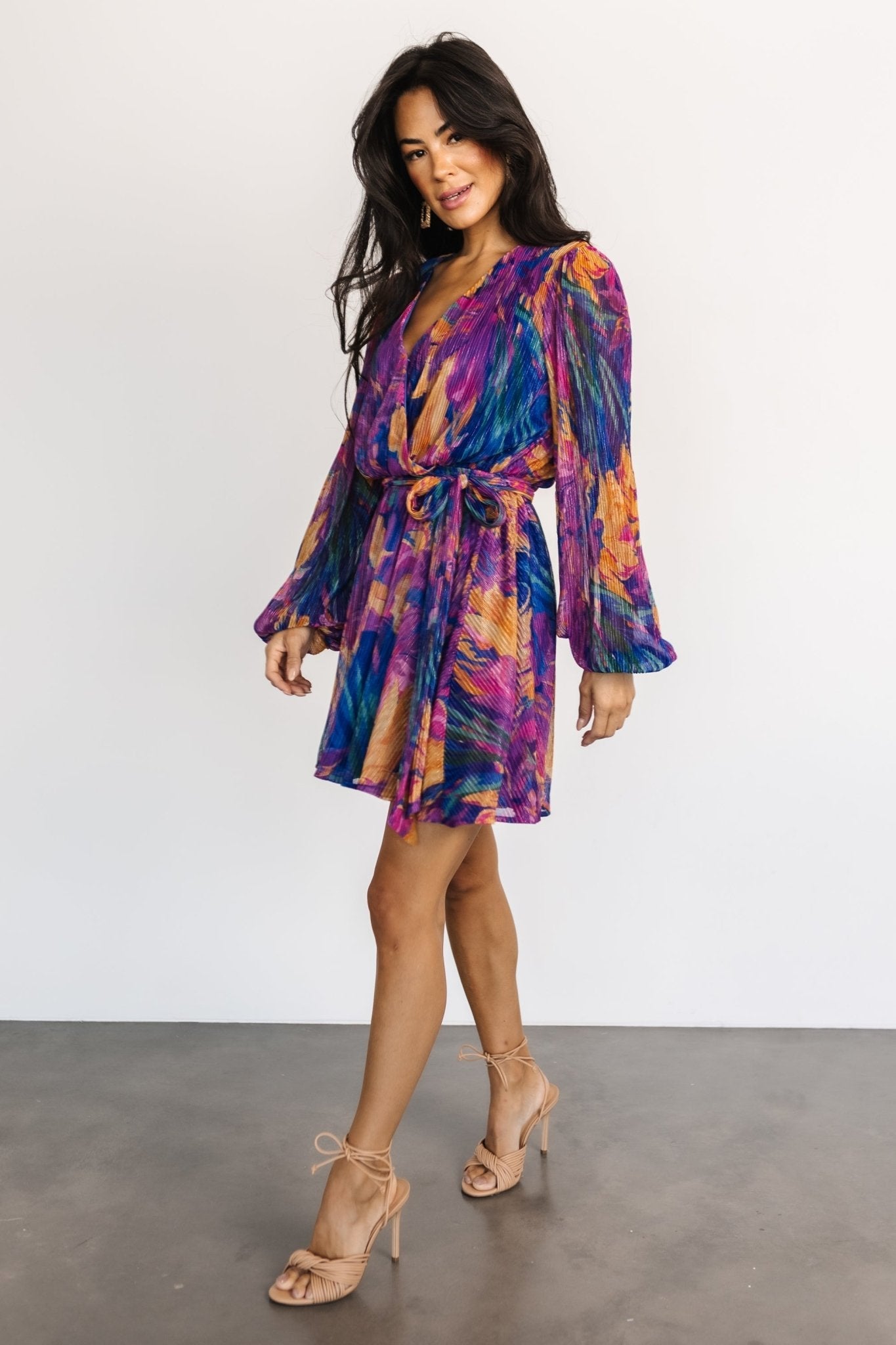 Rev Mini Dress | Blue Multi