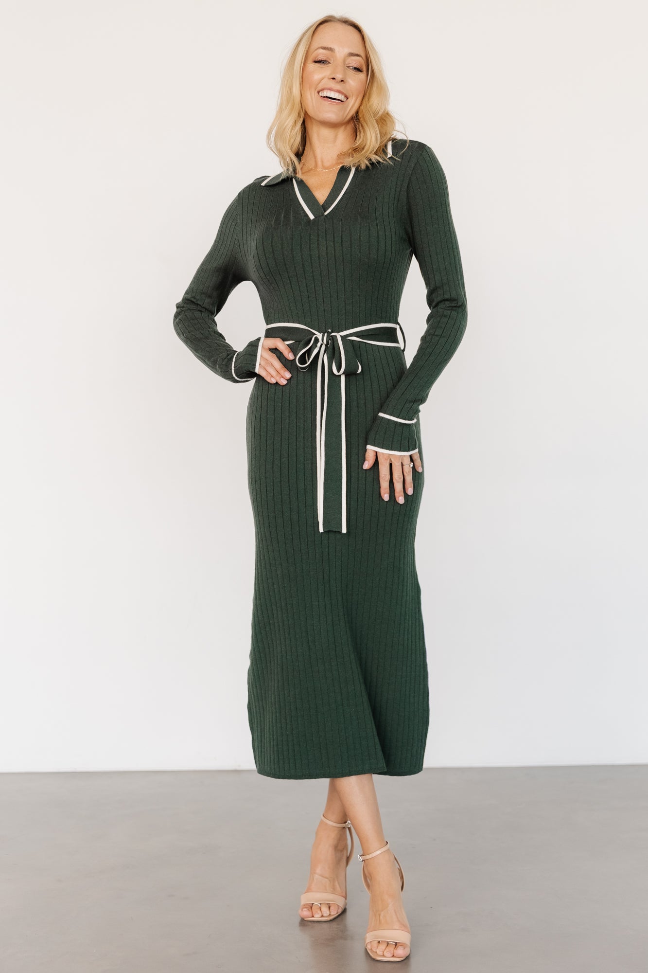 Lark Sweater Dress | Green