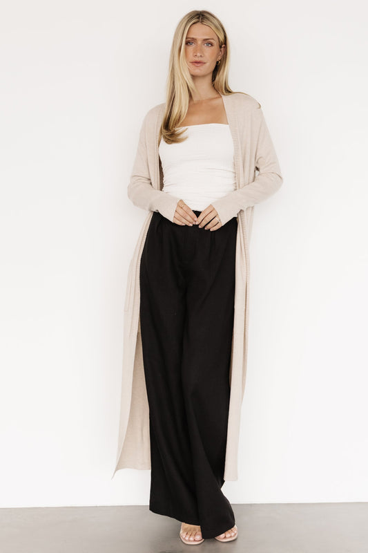 Adrienne Duster Cardigan | Natural