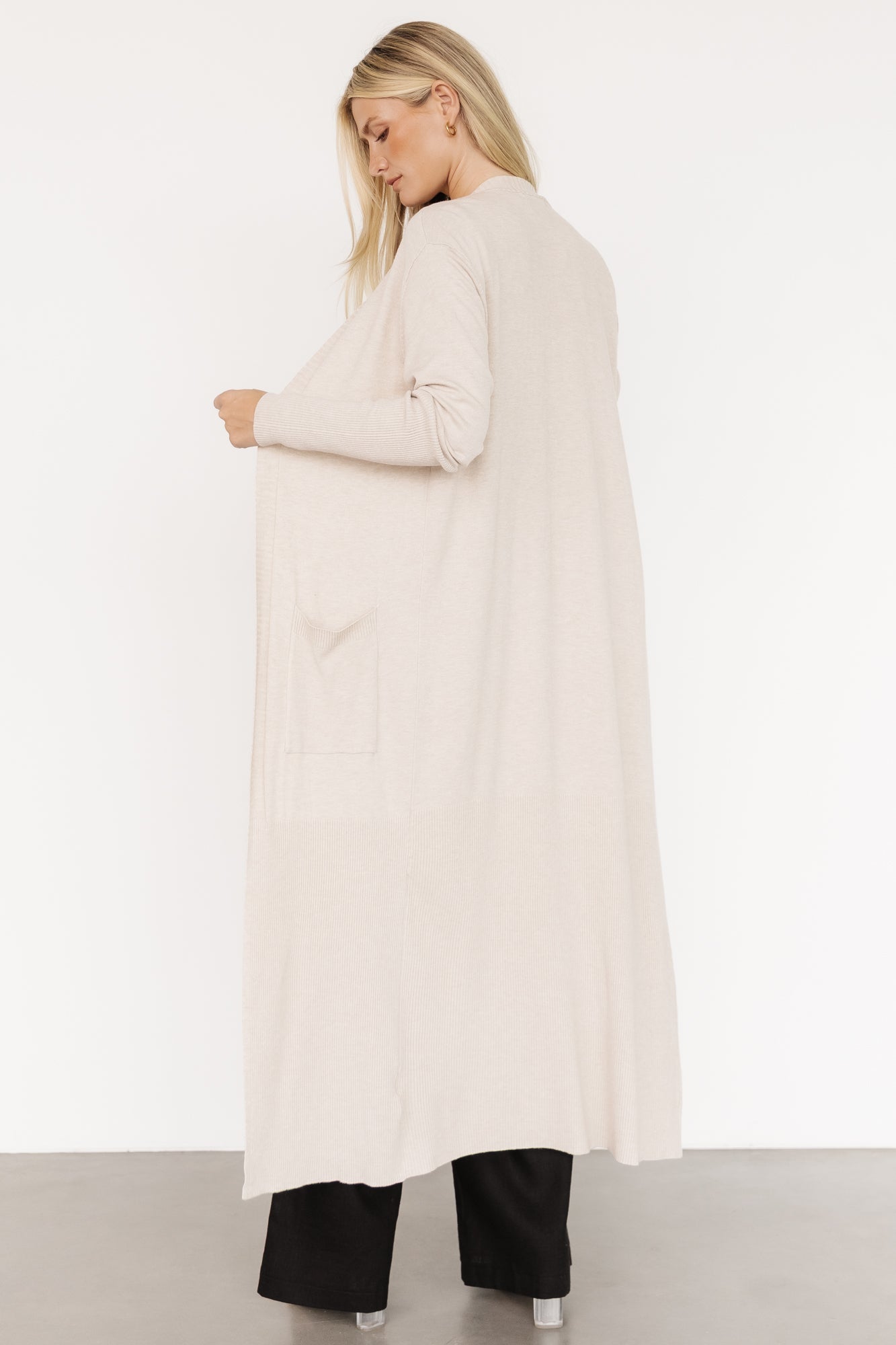 Adrienne Duster Cardigan | Natural