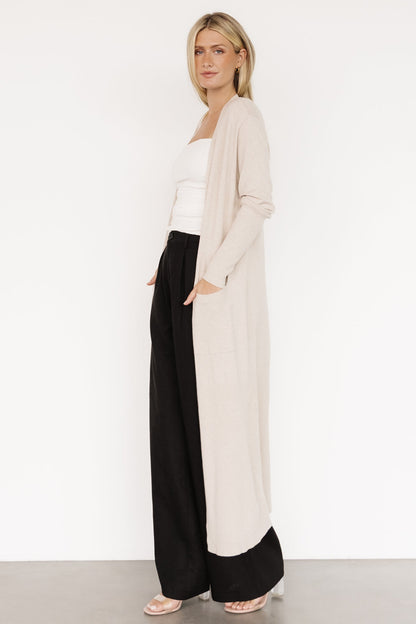 Adrienne Duster Cardigan | Natural