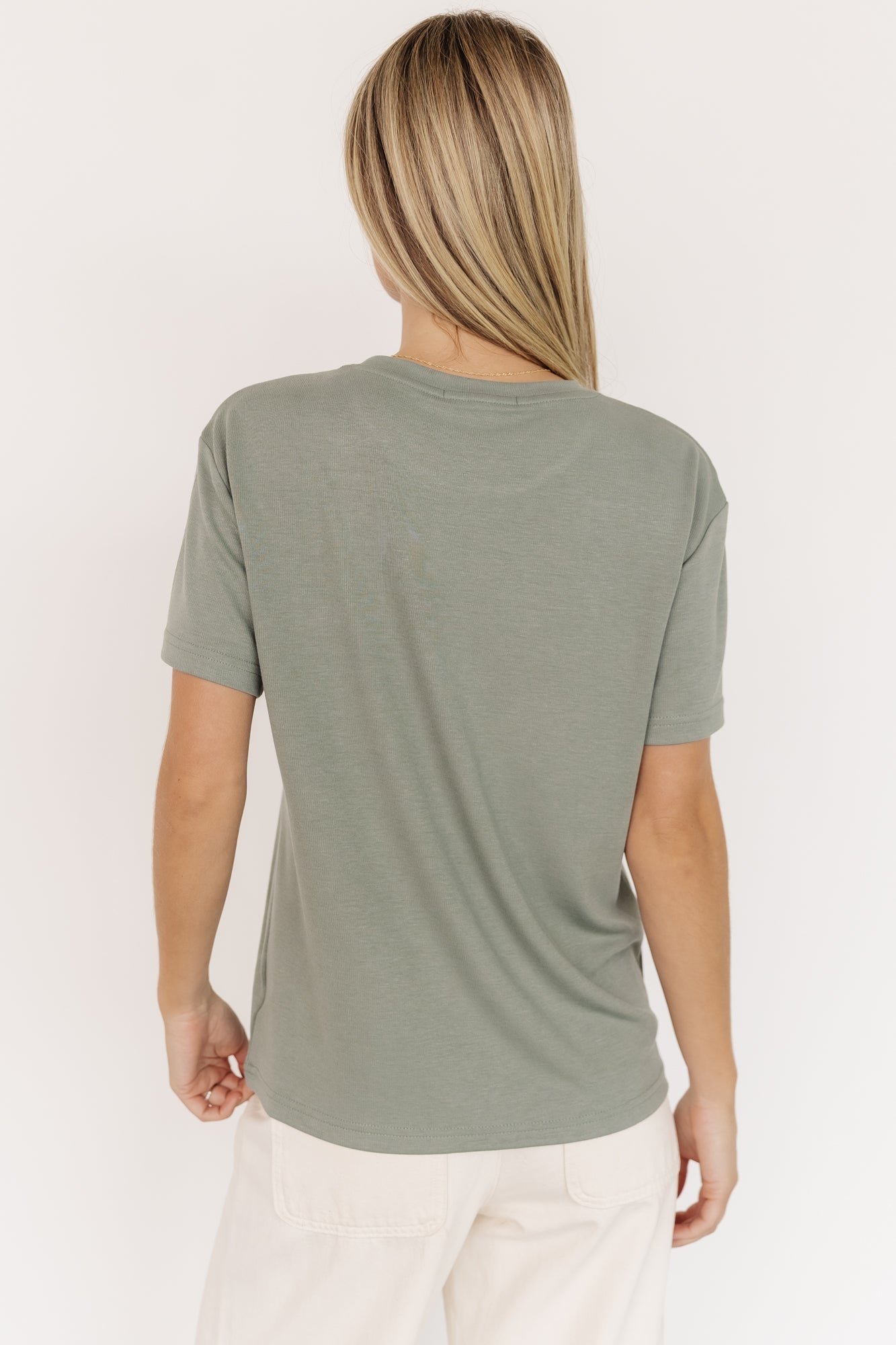 Elliot Relaxed Tee | Sage