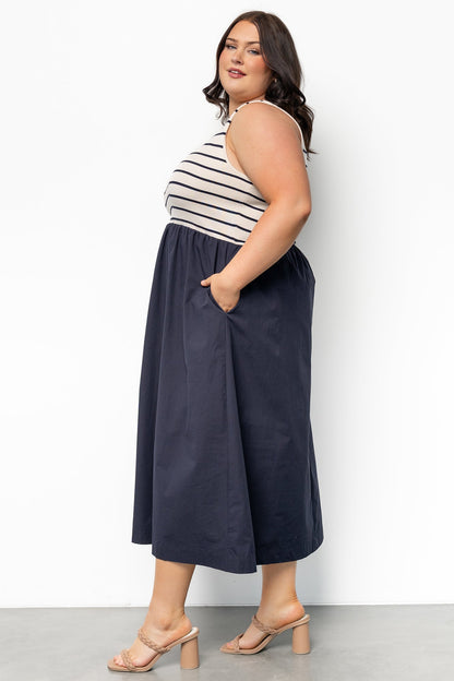 Nantucket Tank Dress | Navy Stripe