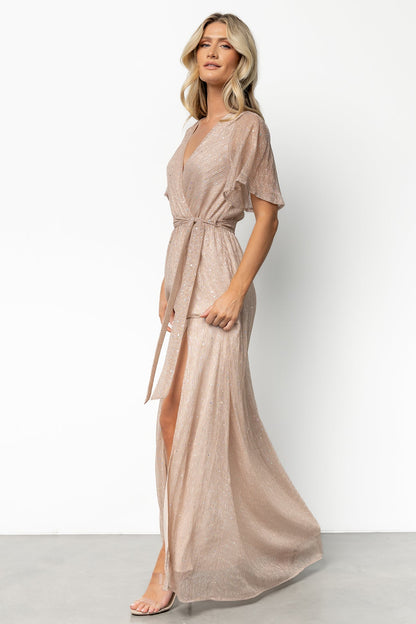 Grace Sparkle Gown | Champagne