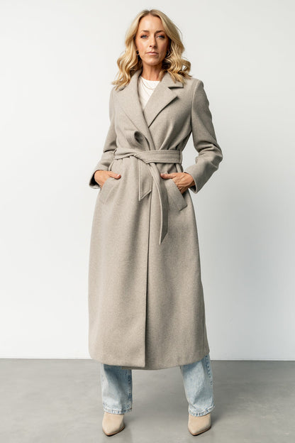 Glenwood Coat | Greige