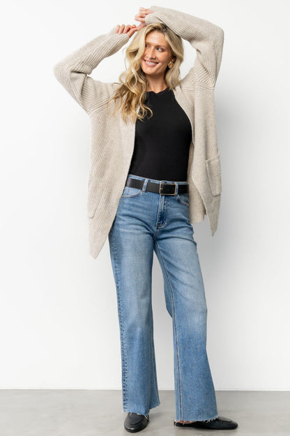 Frankel Pocket Cardigan | Natural