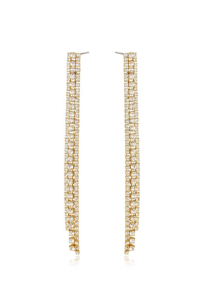 Your Moment Crystal Dangle Earrings