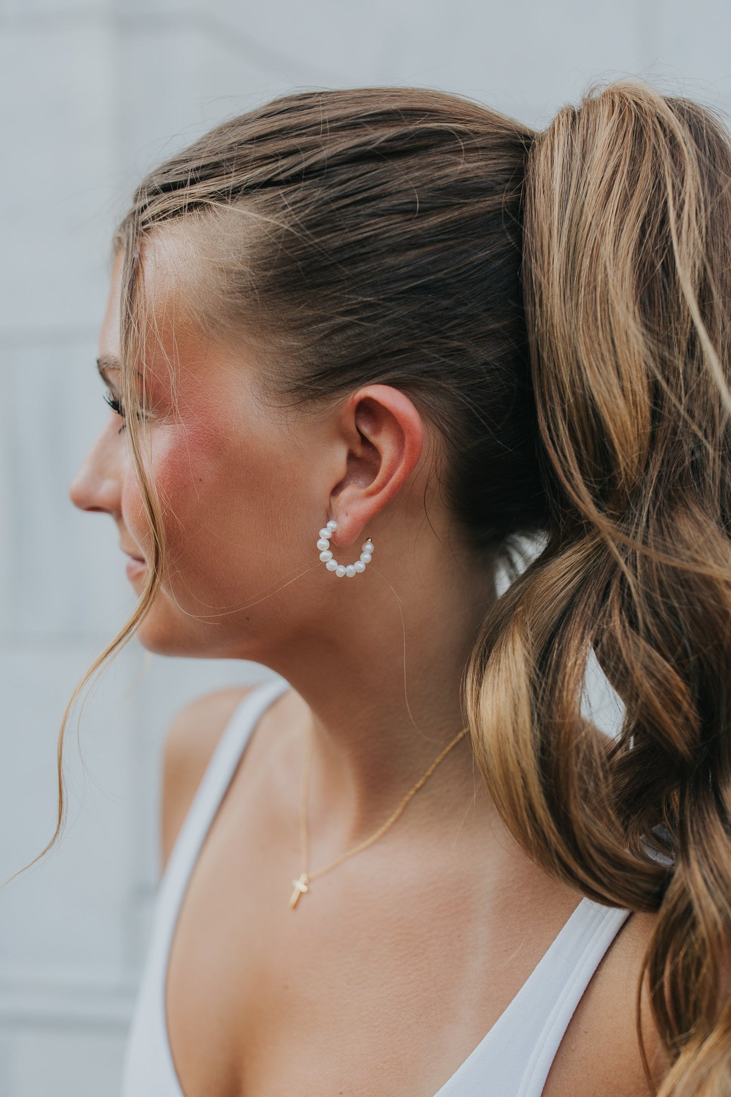 The Louise Pearl Hoops