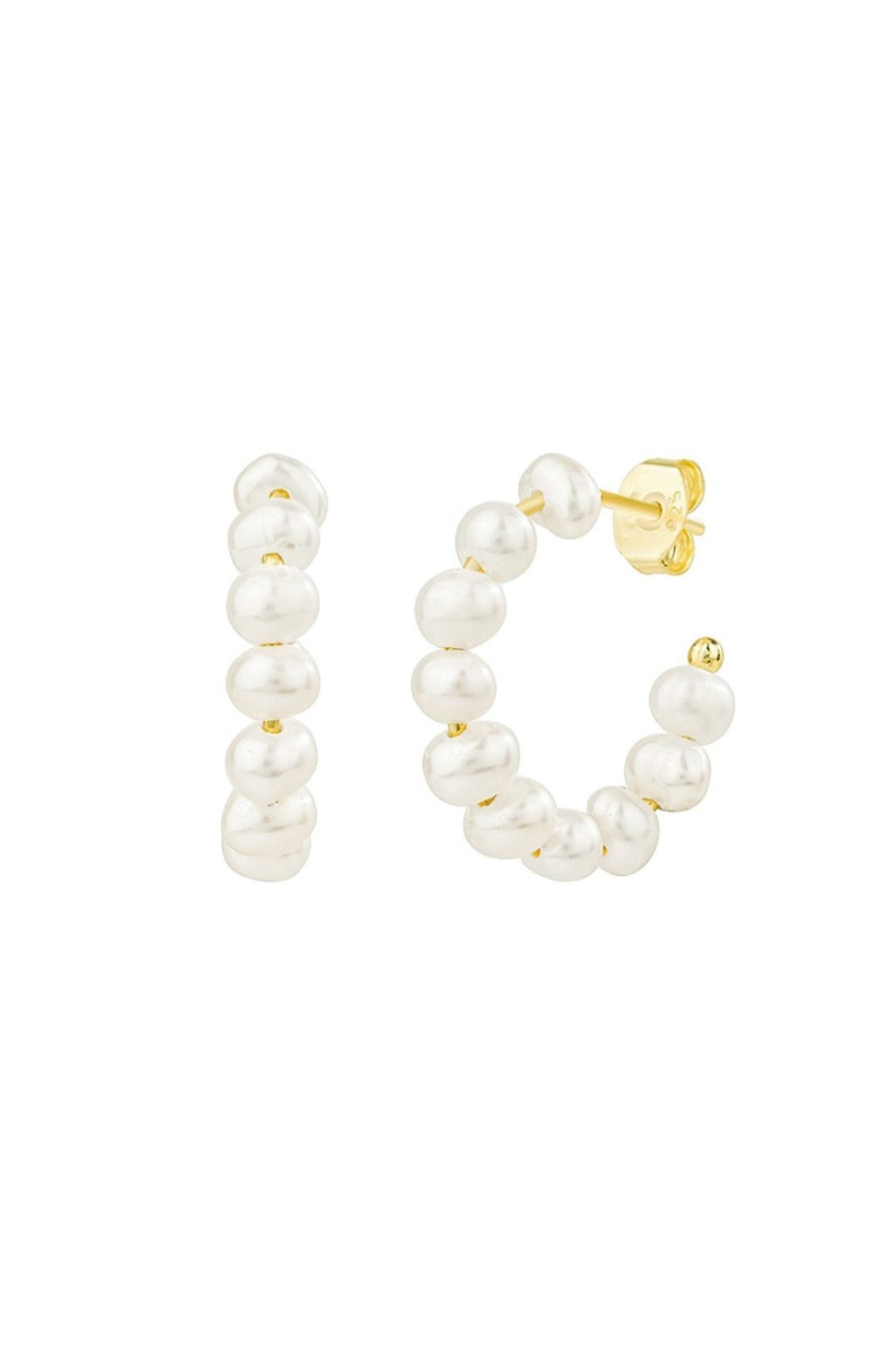 The Louise Pearl Hoops