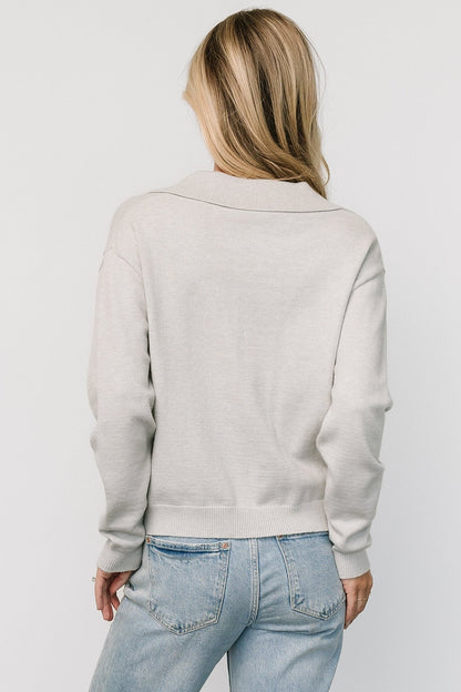 Bodhi Sweater | Light Gray