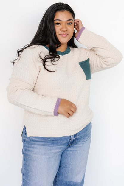 Brixton Weave Sweater | Oatmeal