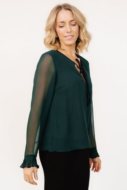 Cambridge Top | Emerald