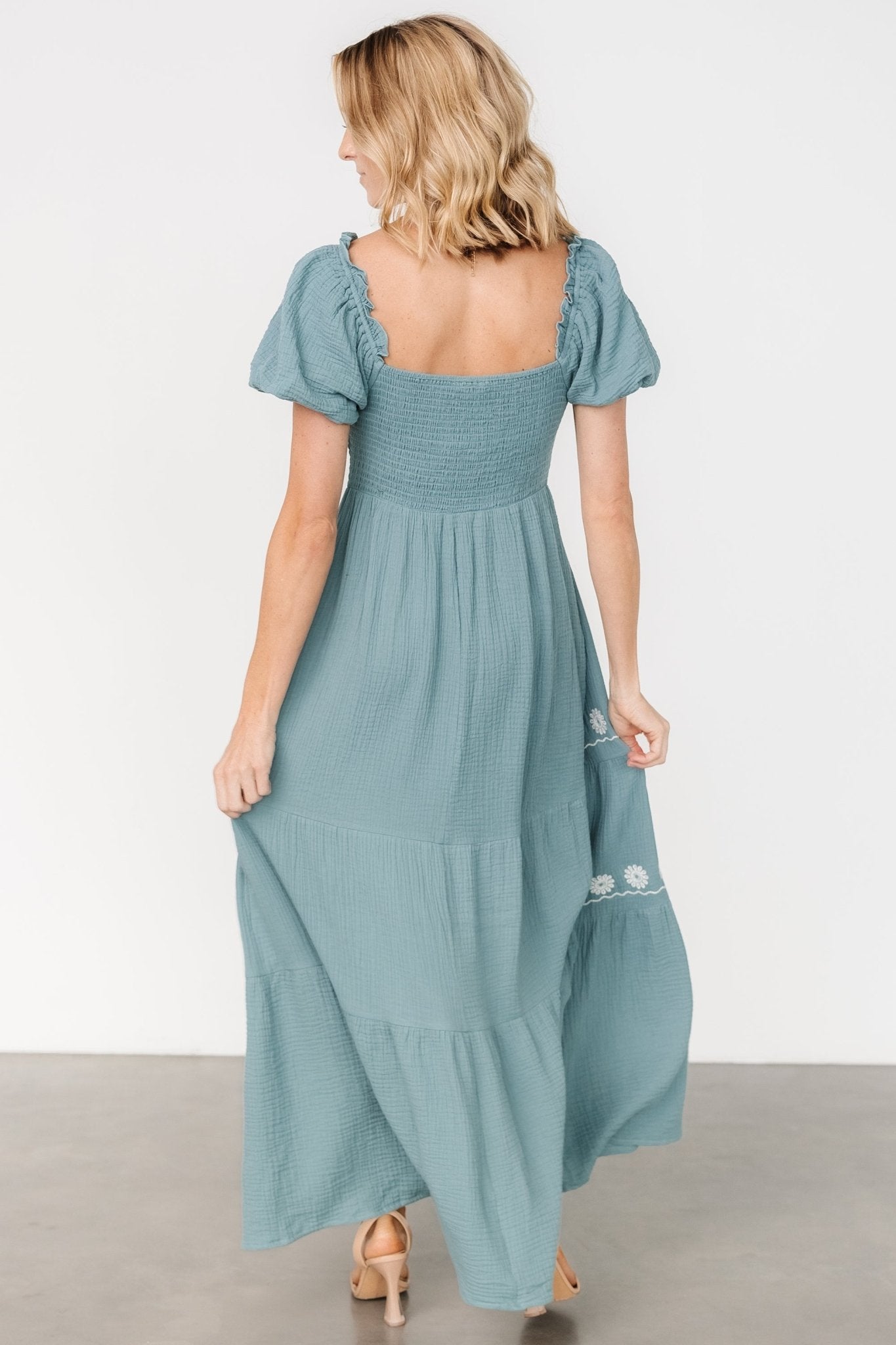 Carrington Maxi Dress | Vintage Teal