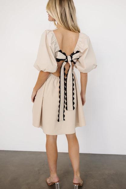 Cecelia Short Dress | Sand