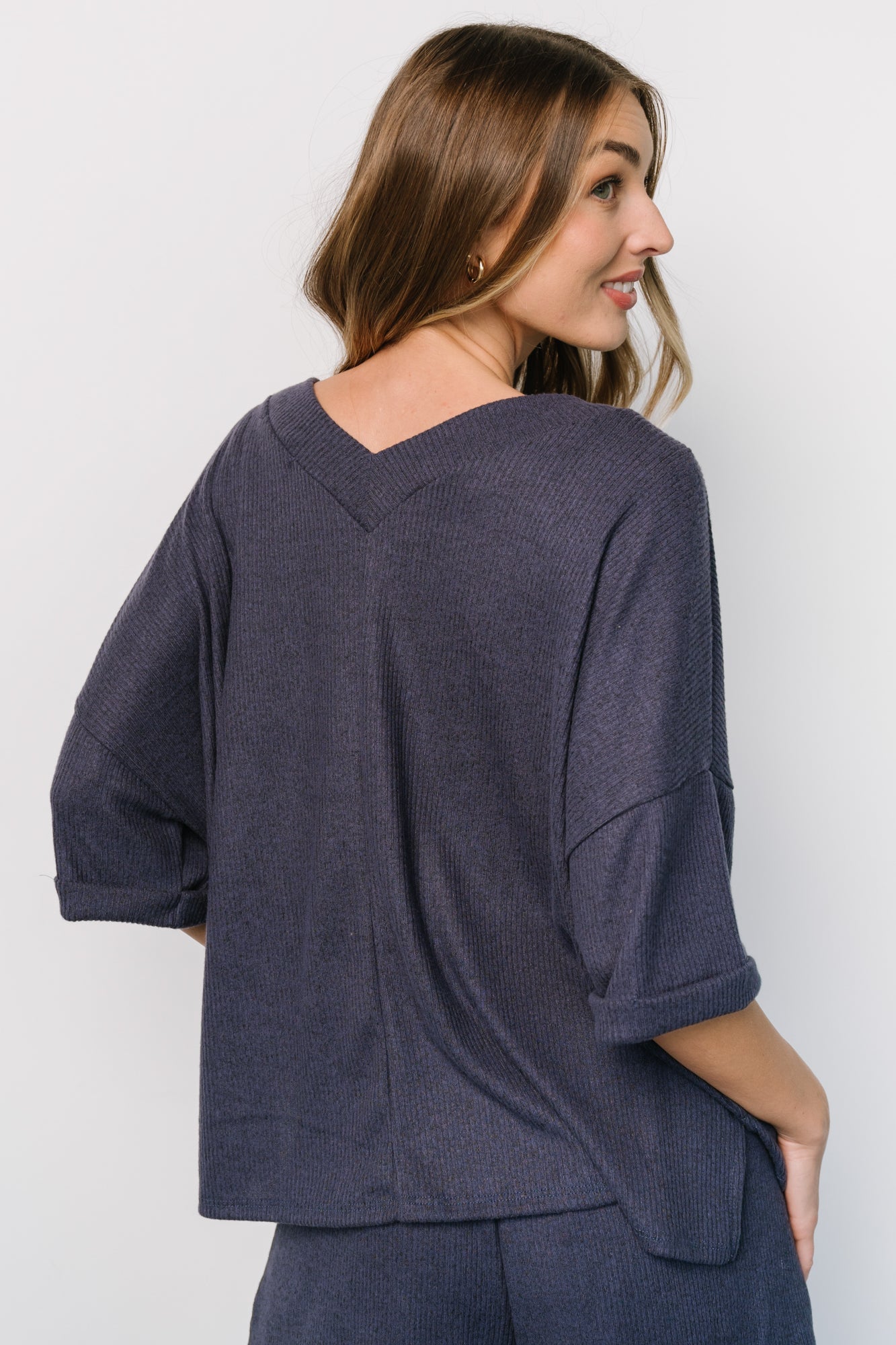 Chicago Lounge Top | Navy