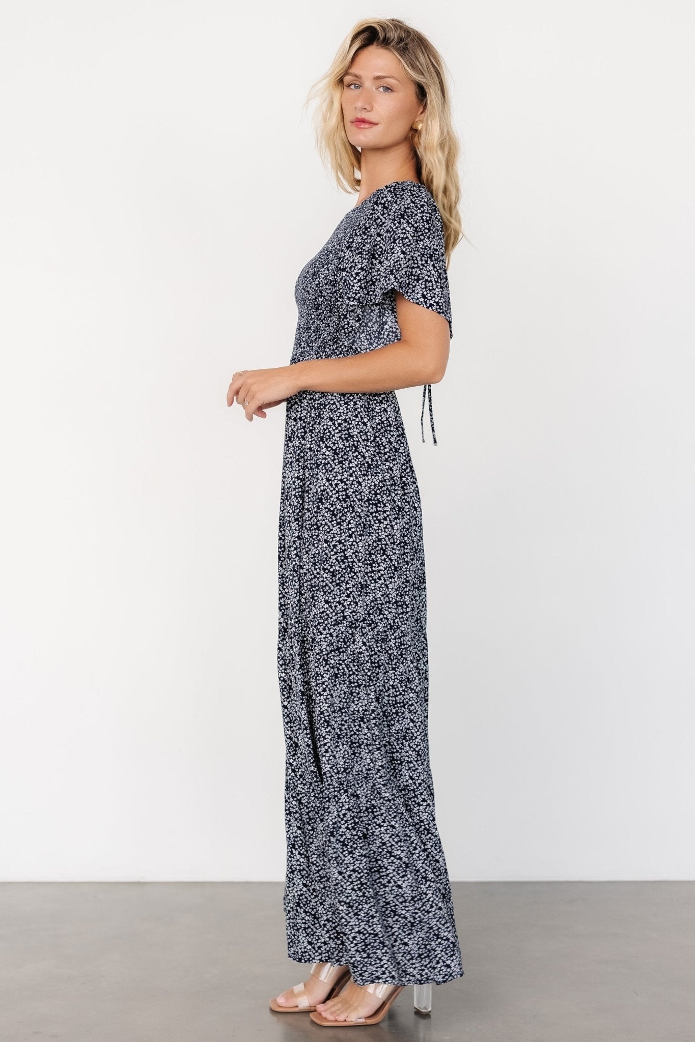 Eliza Maxi Dress | Midnight Print