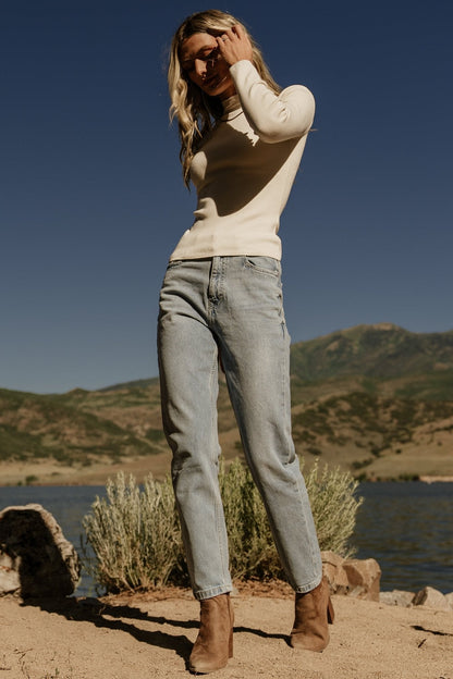 Frances Knit Top | Ivory