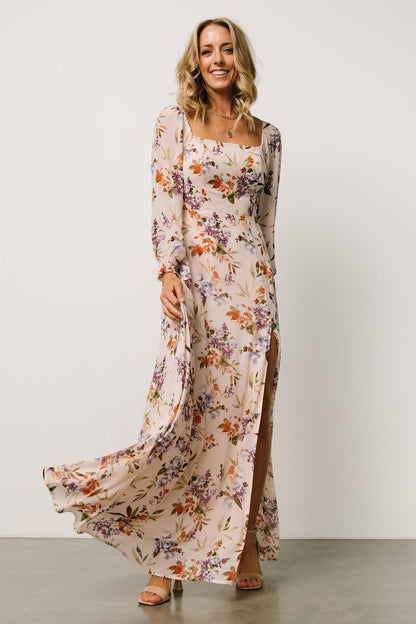 Giselle Maxi Dress | Blush Multi Floral