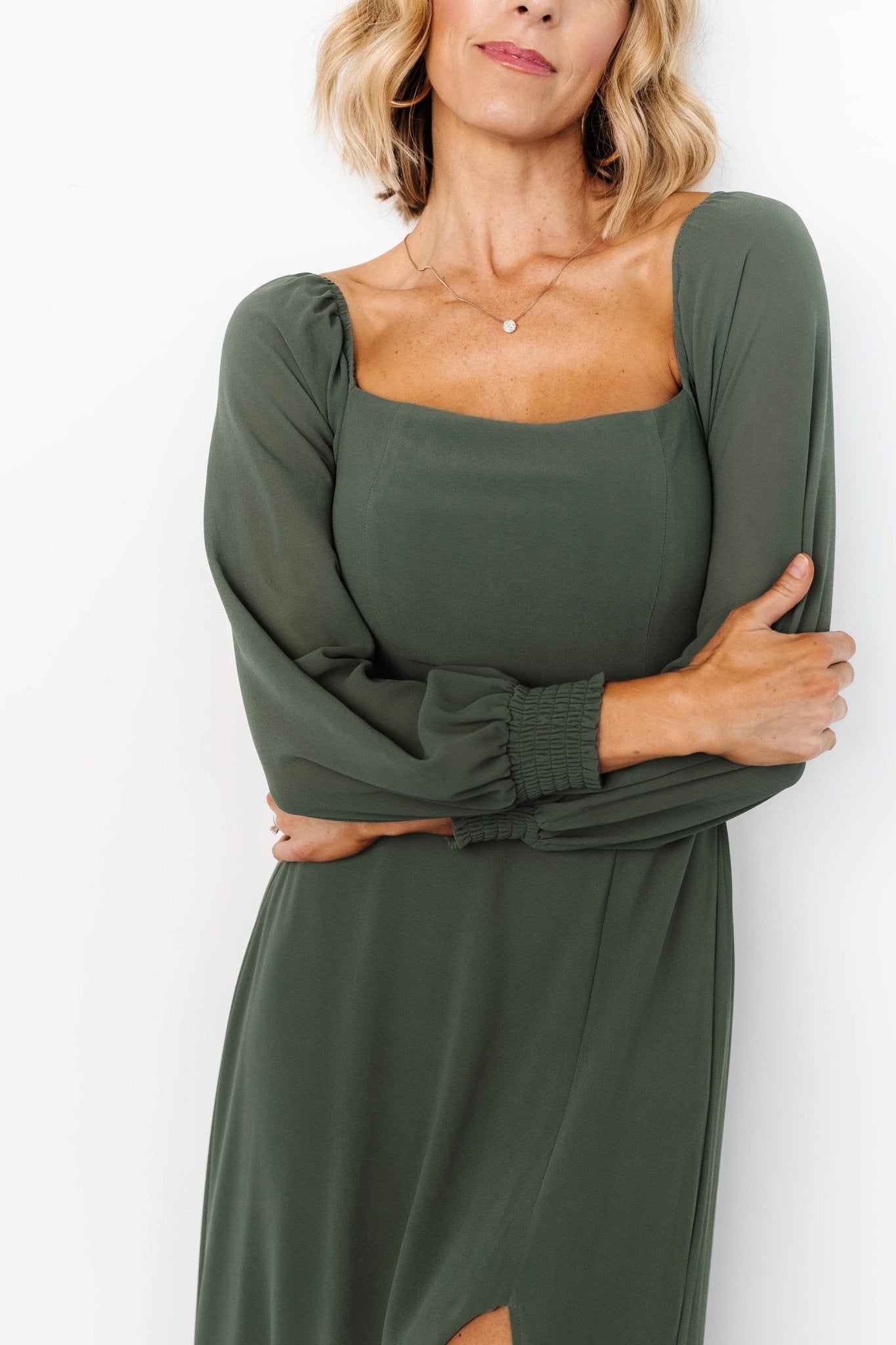 Giselle Maxi Dress | Dark Sage
