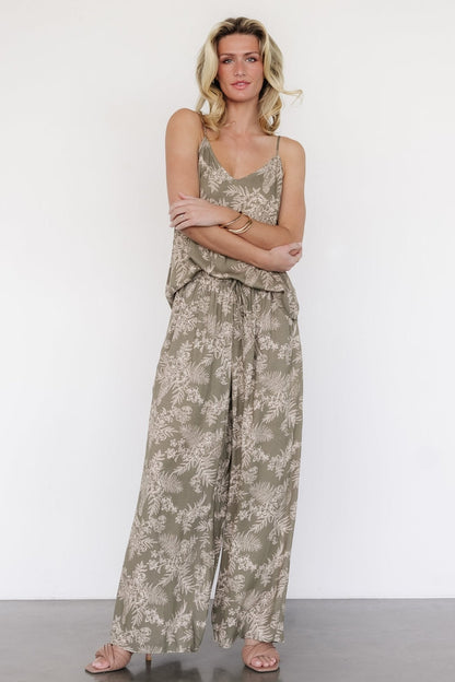 Kania Set | Olive Print