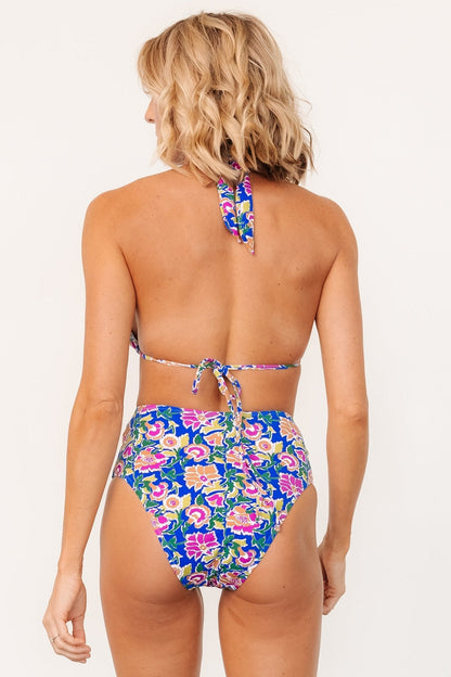 Kas Bikini Top | Blue + Multi Floral