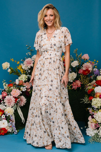 Katherine Maxi Dress | Multi Floral