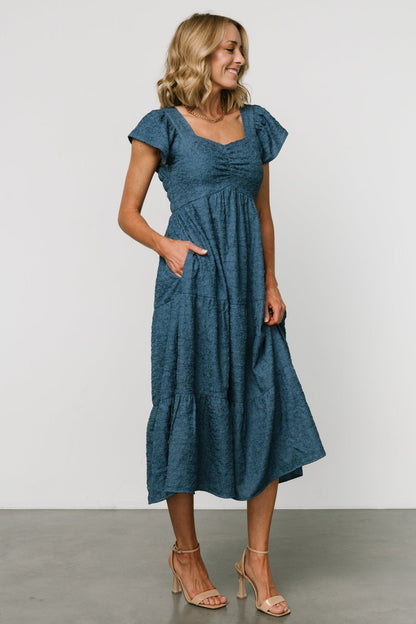 Kesler Midi Dress | Blue