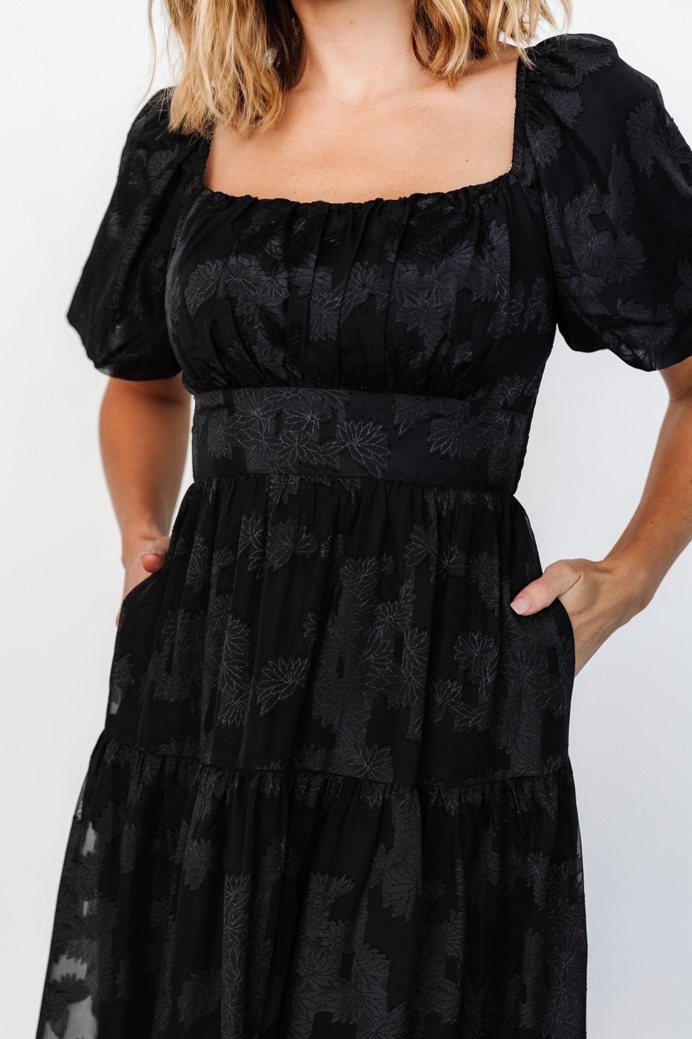 Mae Midi Dress | Black