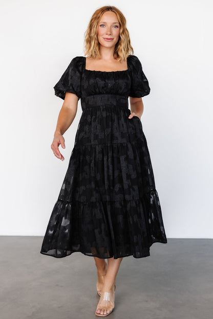 Mae Midi Dress | Black