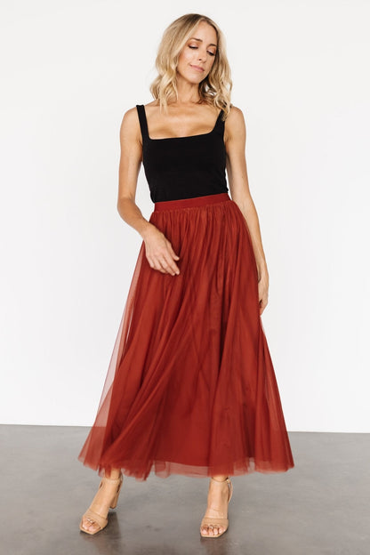 Mila Tulle Skirt | Cinnamon
