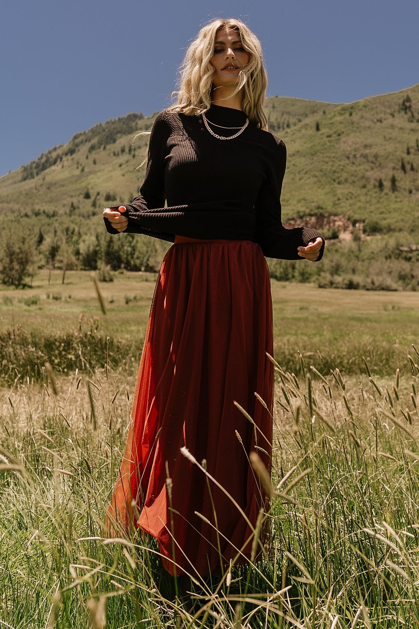 Mila Tulle Skirt | Cinnamon