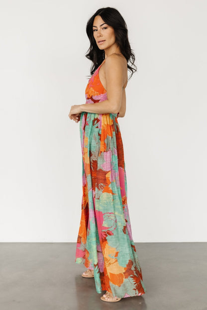 Miramar Maxi Dress | Multi Print