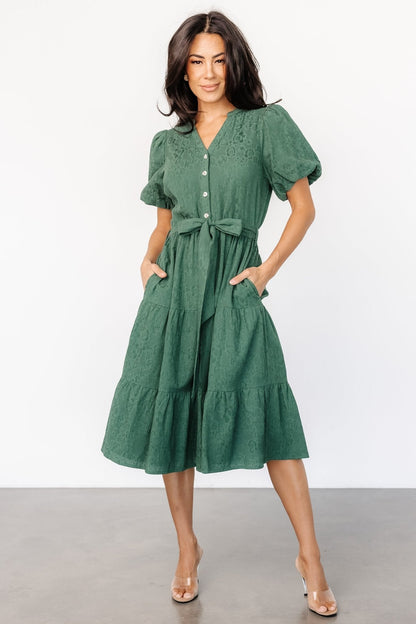 Philippa Midi Dress | Green
