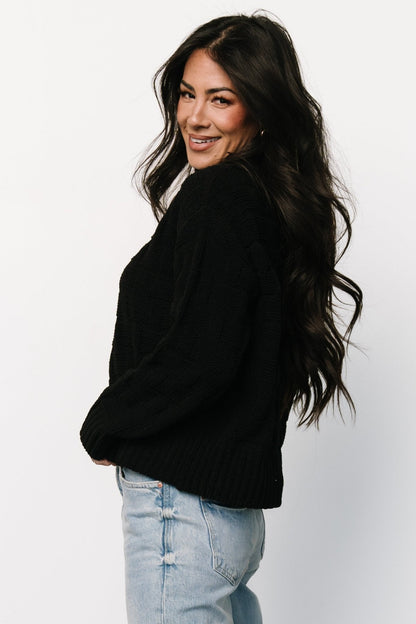 Stetson Knit Sweater | Black