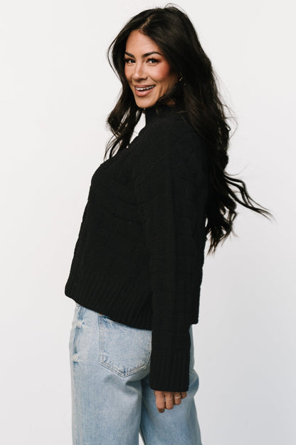 Stetson Knit Sweater | Black