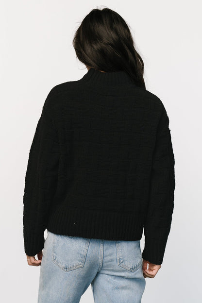 Stetson Knit Sweater | Black