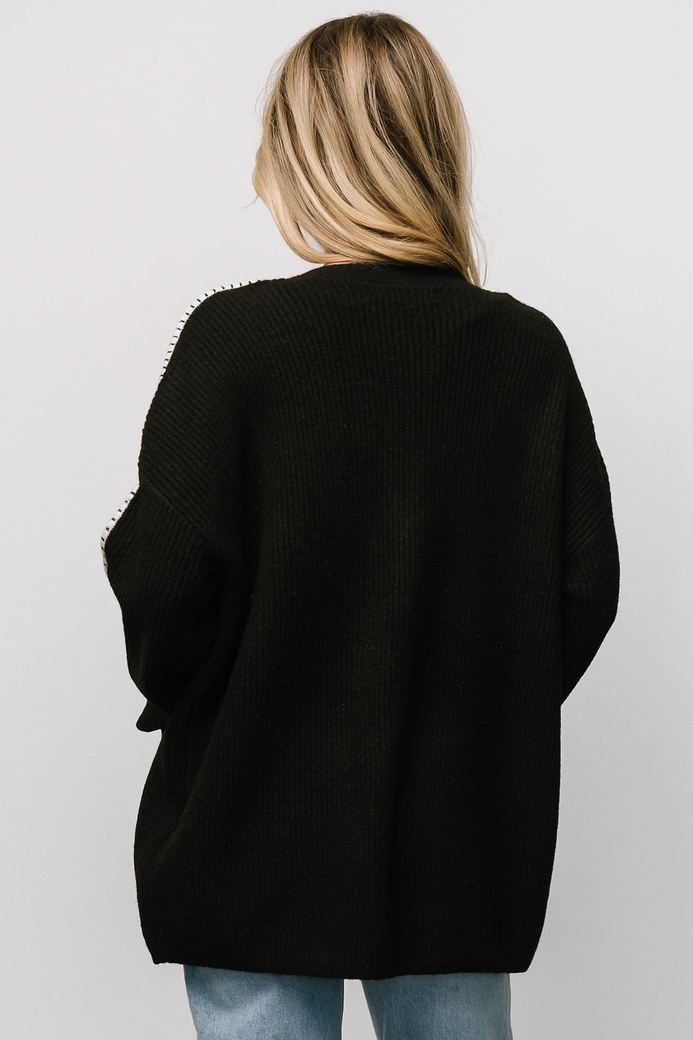 Tally Knit Cardigan | Dark Chocolate