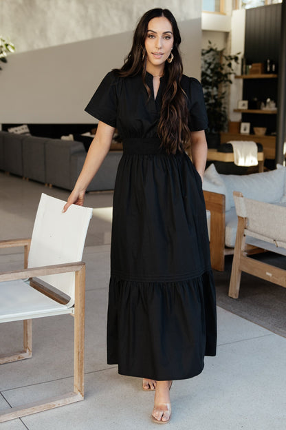 Vera Maxi Dress | Black